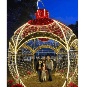 Immersive Christmas Decor in Kansas City