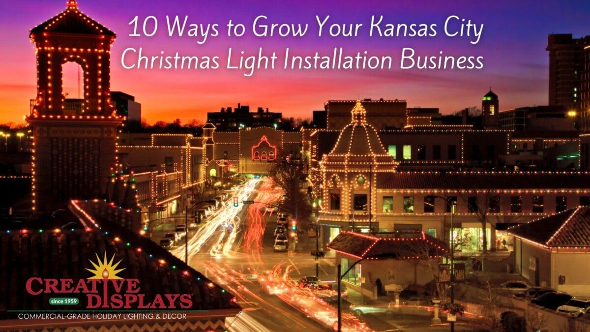 Kansas City Christmas Light Installation