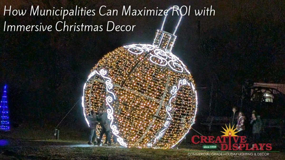 Immersive Christmas Decor in Kansas City