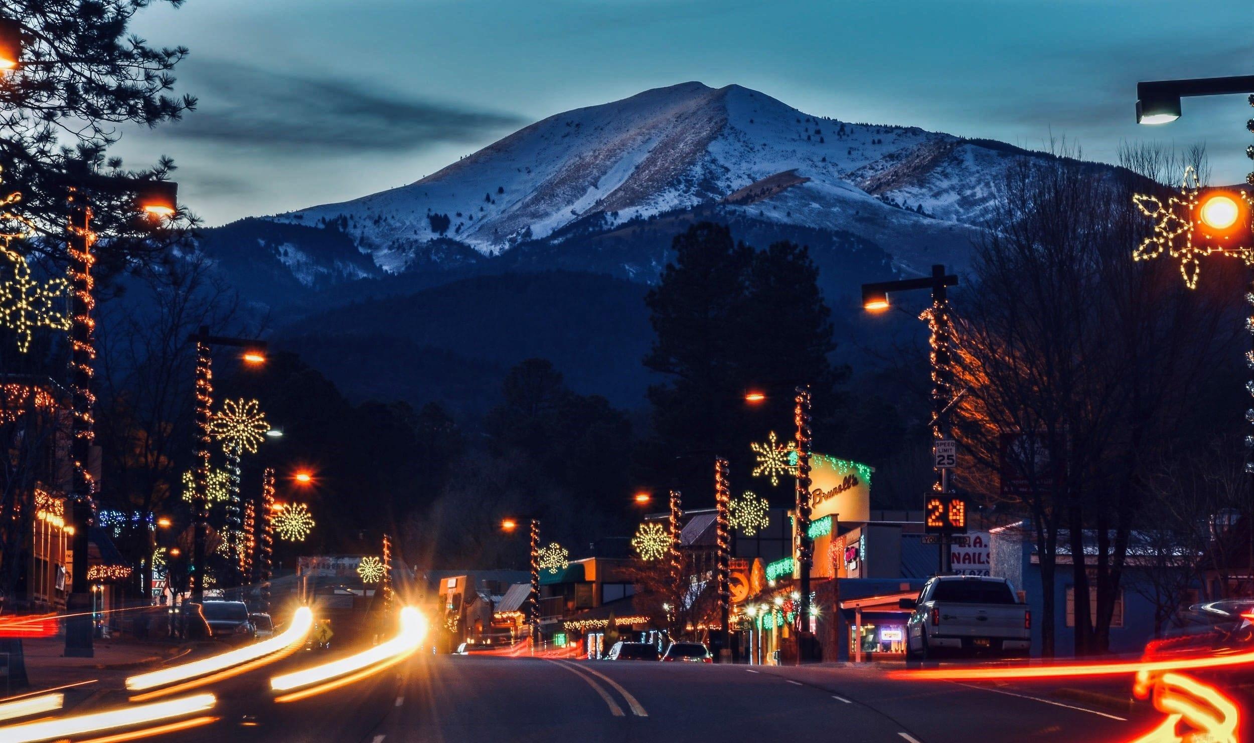 Commercial Light Pole Decor