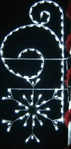 Light pole decorations